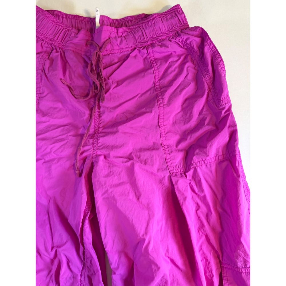 Daily Practice by Anthropologie Magenta Pink Parachute Cargo Pants XXS - Picture 4 of 10